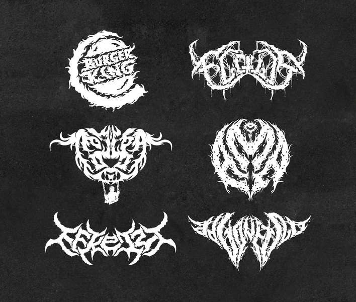 Death Metal Logo Custom