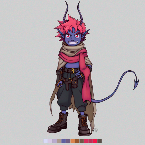 FULLBODY COLORED CHARACTER