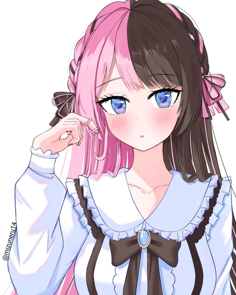 BUST UP ANIME ILLUSTRATION