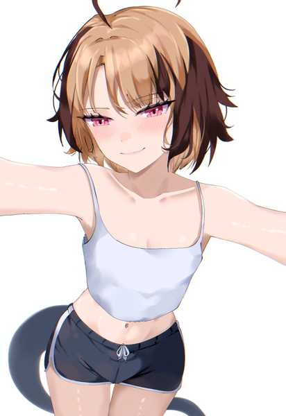 Knee up anime illustration