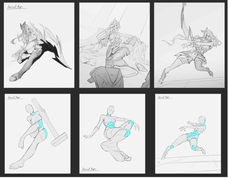 Pose-A-Holic 15 Fight Poses by Tasastock on DeviantArt