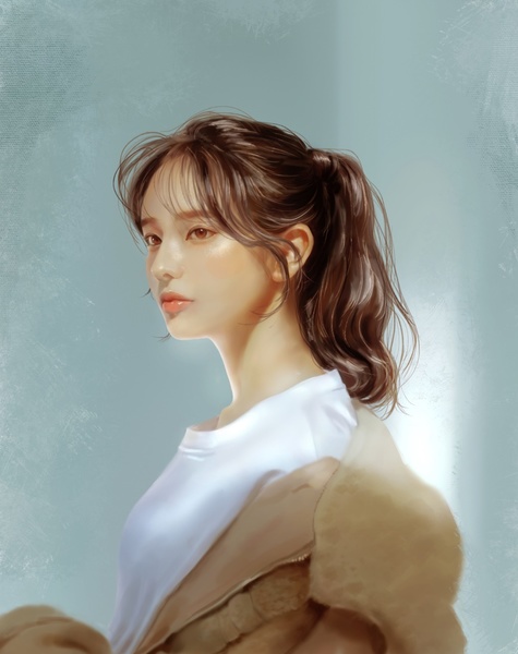 Realistic Style Portrait