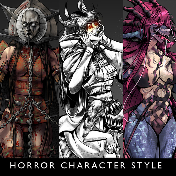 Commission Slot - Horror character D