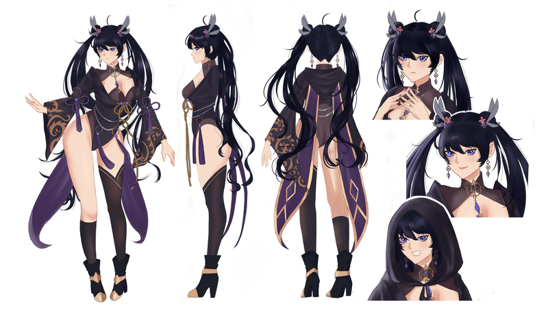 Numbers  on X Character sheet commission for SiG I tried to make  it look like an anime model sheet httpstcolfcxWyOYrg  X