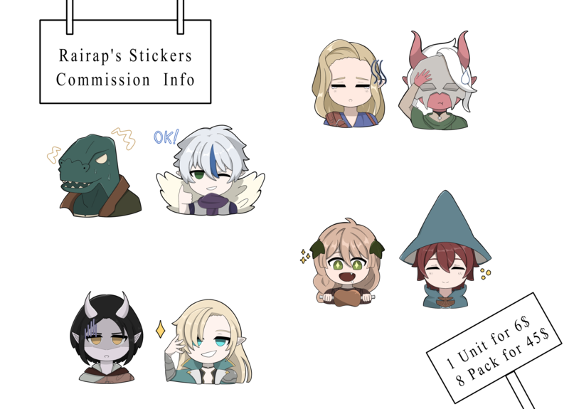 Sticker Commission