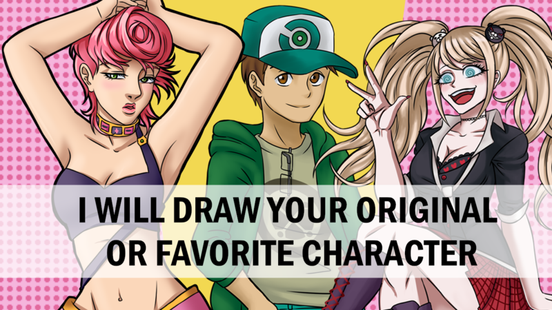 I will draw your anime character
