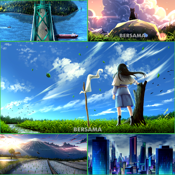 Anime Background/Environmen Illustration