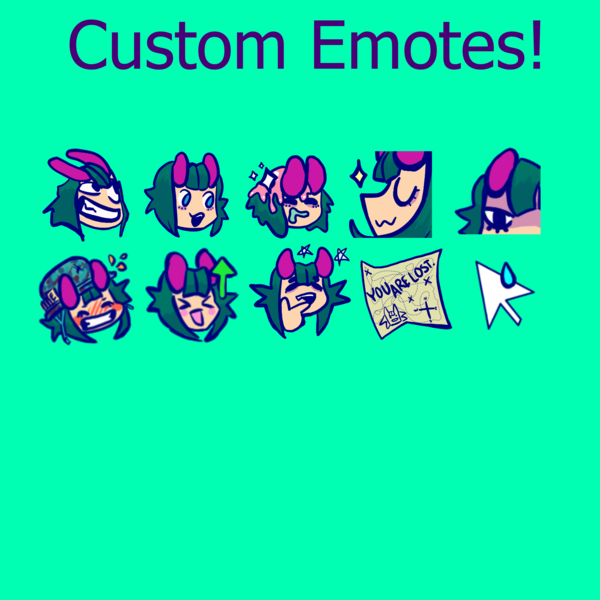 Custom Emote 10 Pack!