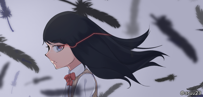 Anime style drawing