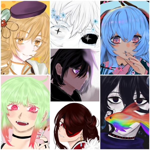 Anime headshot for you - Artists&Clients