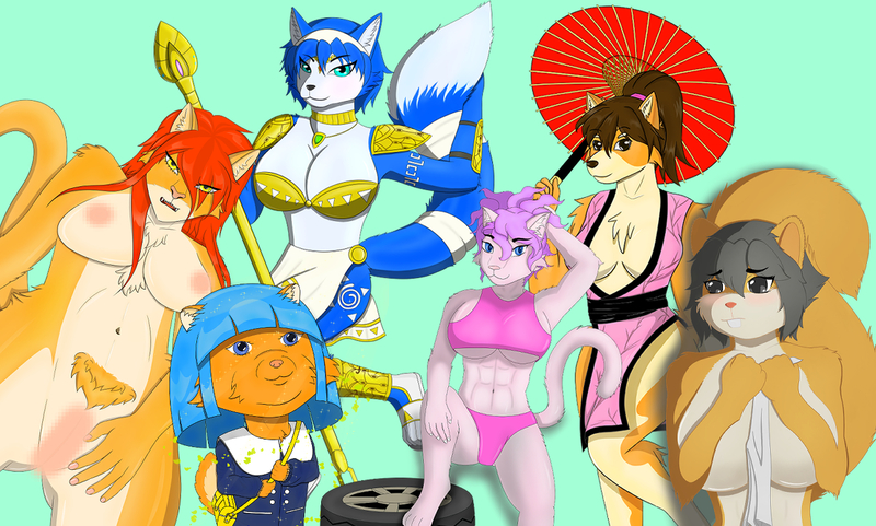 Furry full color