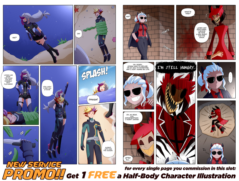 Promo Full Colored Comic Pages