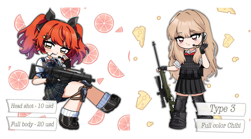 CHIBI FULL COLOR CHARACTER
