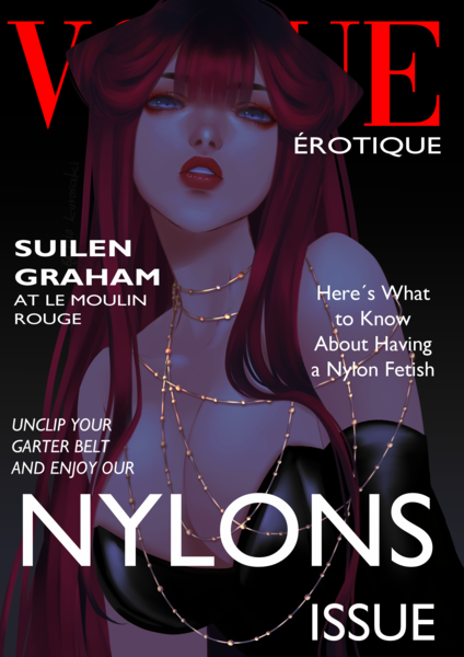 Fashion Magazine cover YCH