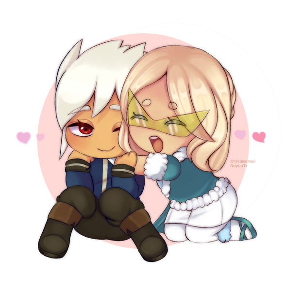 Couple chibi full color