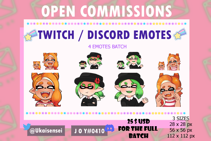 Twitch/Discord emotes