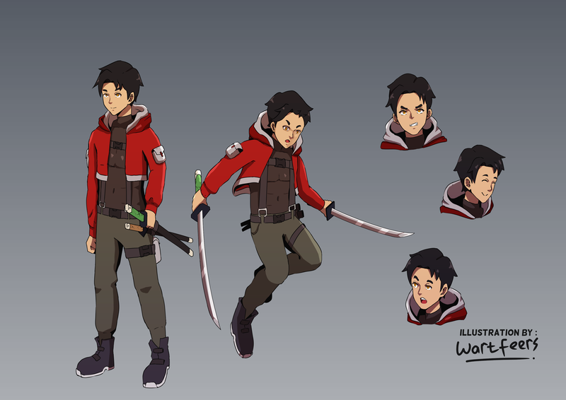 Character Sheet Concept Art