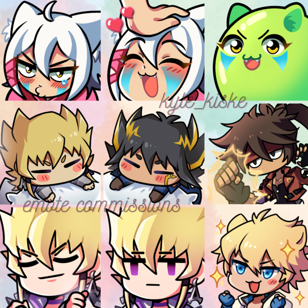 Cute Emotes for Twitch!