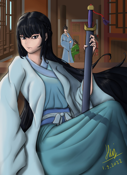 Character Illustration full render