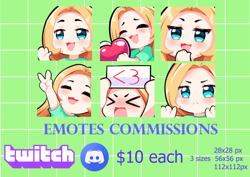 TWITCH/DISCORD EMOTES