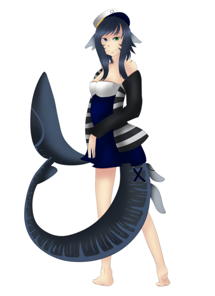 Fullbody Colored and Shaded (No Background)