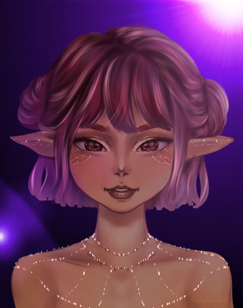 Portrait Art of Viola