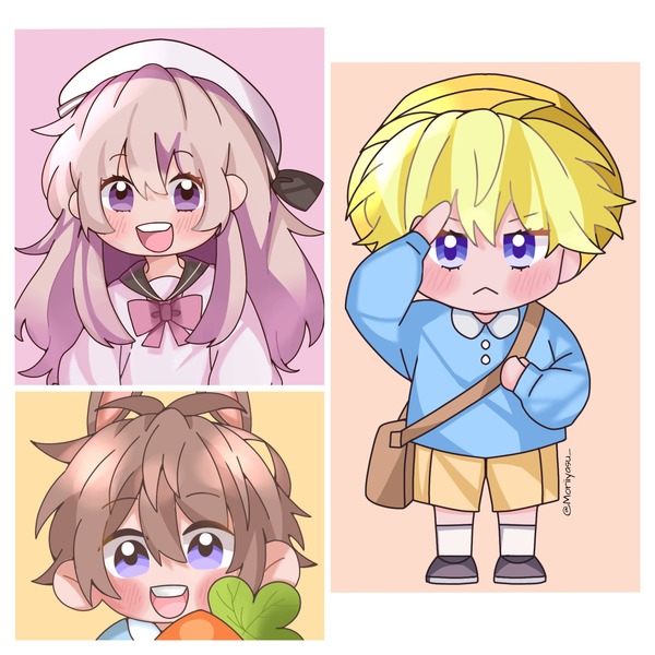 Chibi Simple flat color