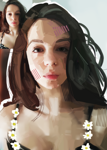 Portrait Painting from Photo