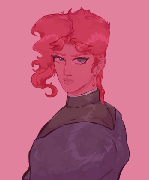 Coloured Bust Painting
