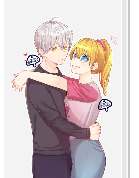 colored half body