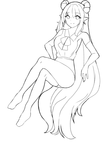 Discover 82+ transparent anime lineart super hot - in.duhocakina