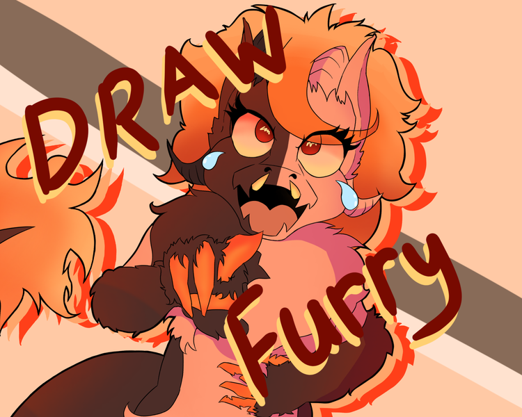 Draw a furry character