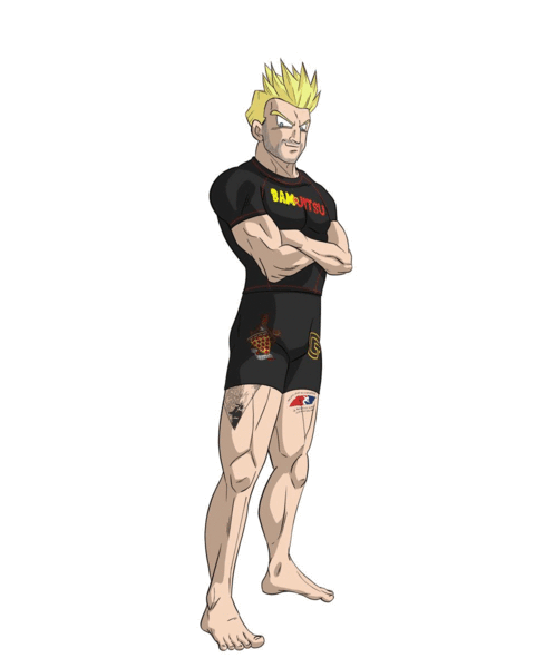 Yourself in dragonball style