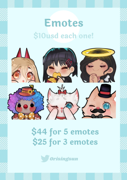 Emotes for Twitch / Discord!