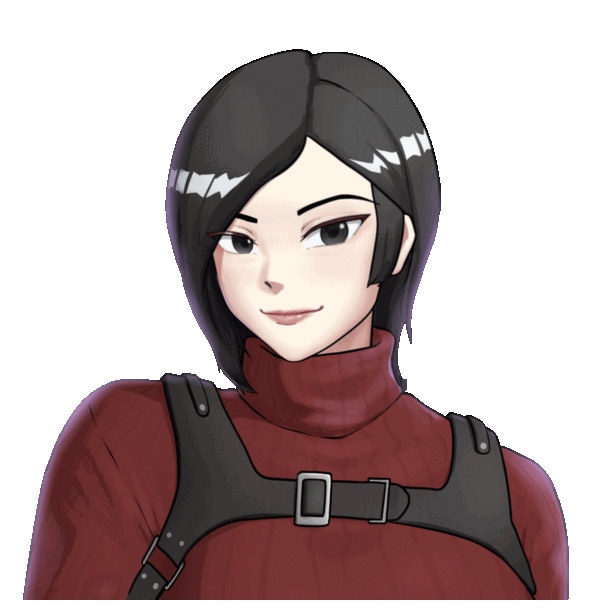 Head shot in Anime Style