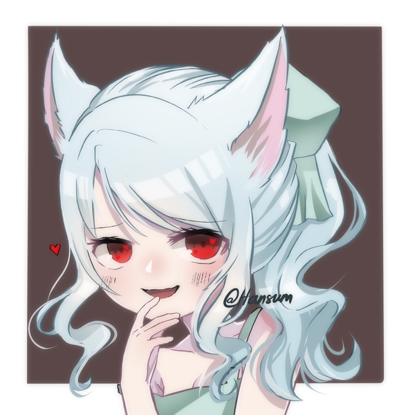Colored sketch bust up