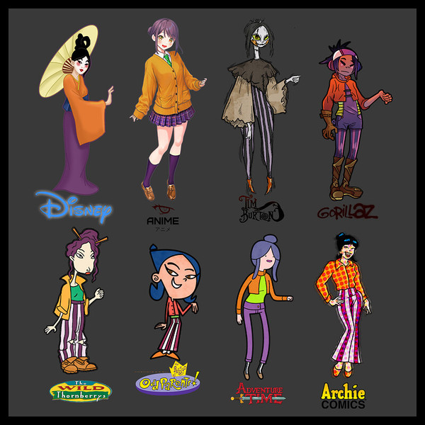 Character Design - Various Styles