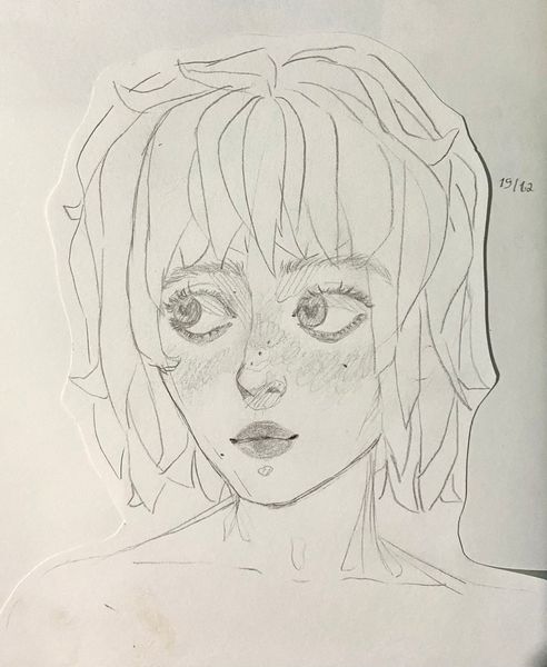 sad face drawing tumblr