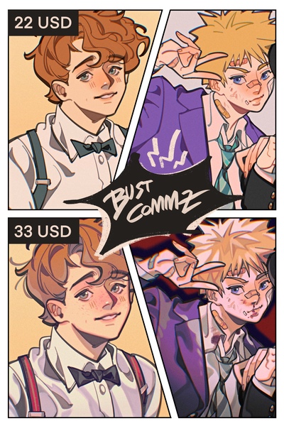 Colored Bust