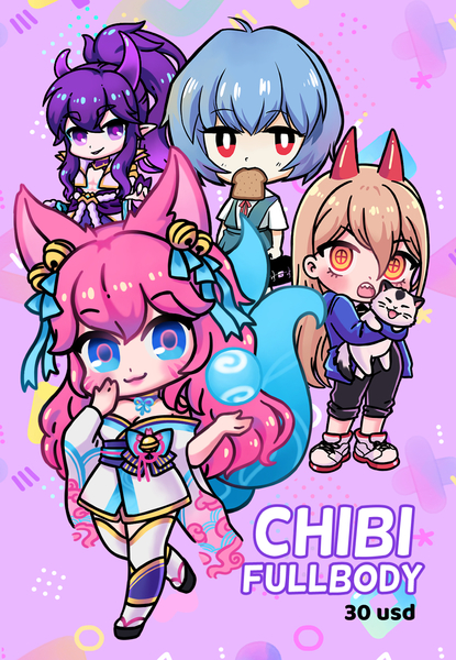 Custom full body chibi