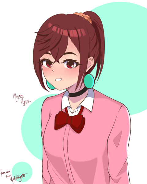 Colored Character Anime