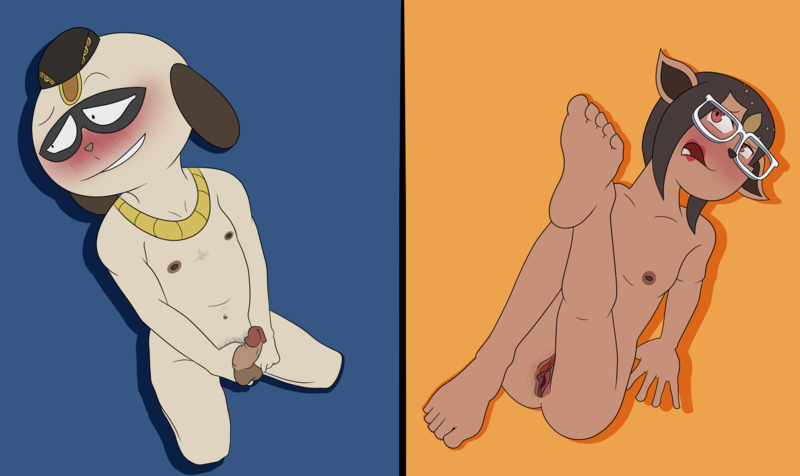 Flat Color Full Body NSFW