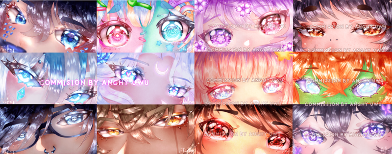 EYES BANNER COMMISSION