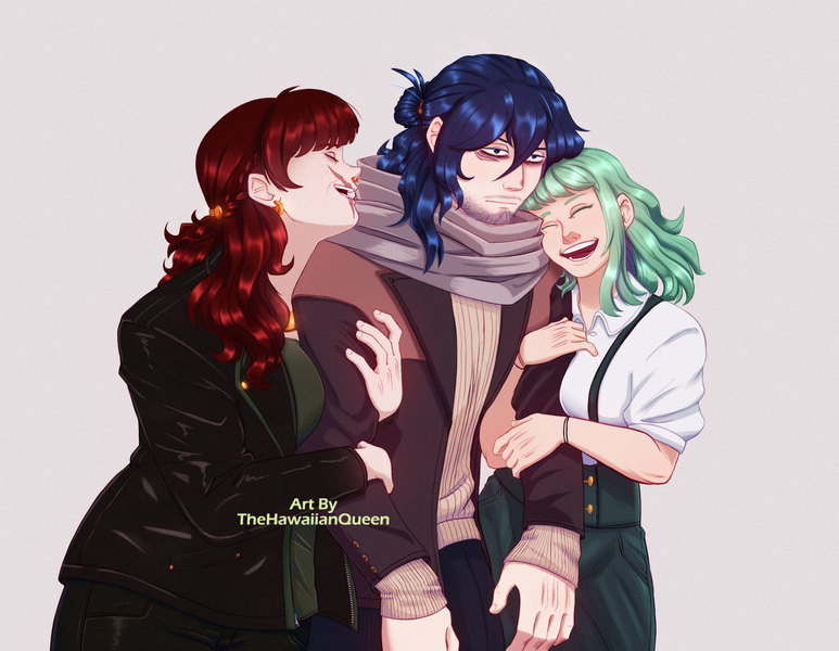 Simple Colored Character Illustrations