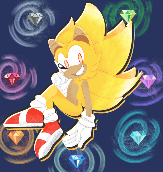 Character Art: Super Sonic