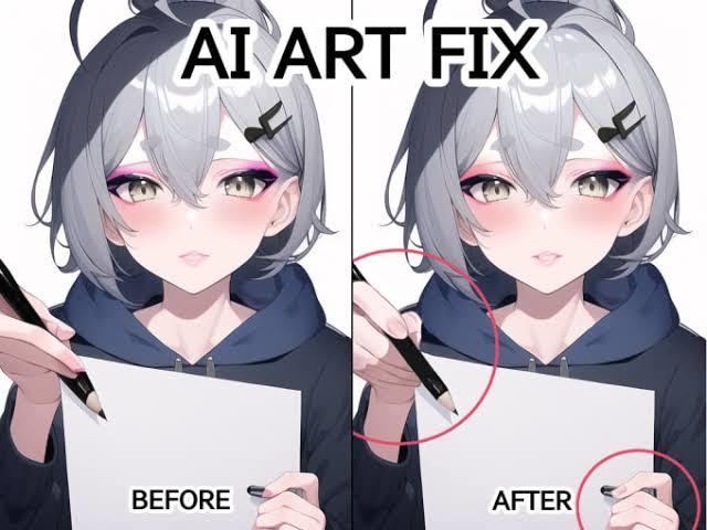 Fixing AI anime