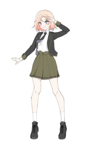 Colored full-body