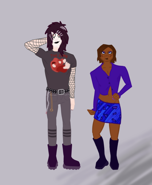 Two Full Bodies Colored