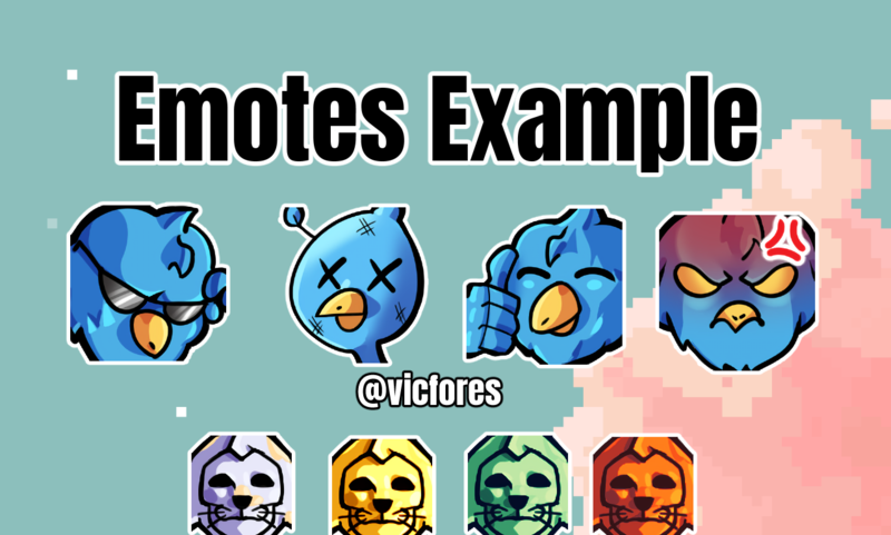 TWITCH EMOTE & BADGES