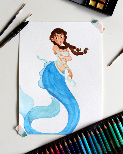 Be turned into a colorful Mermaid/Triton